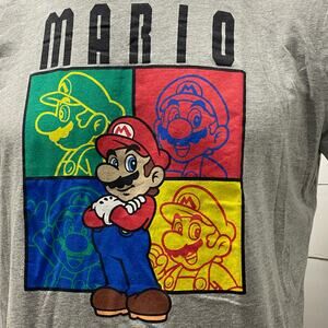 Super Mario Brothers Bros TShirt Nintendo Gaming Gamer Luigi Video Atari Game M